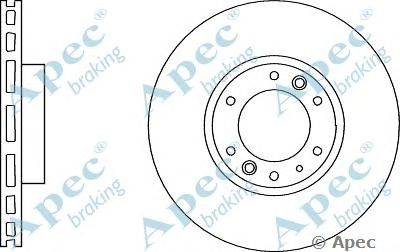 APEC BRAKING dsk3009 -  Тормозной диск